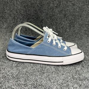 Converse Coral Ox‎ Shoes Women's Size 7 Blue Chuck Taylor All Star Low Sneakers